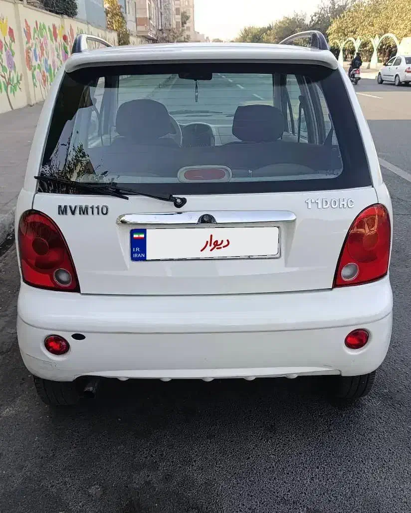 ام وی ام 110 چهار سیلندر دنده ای - 1393