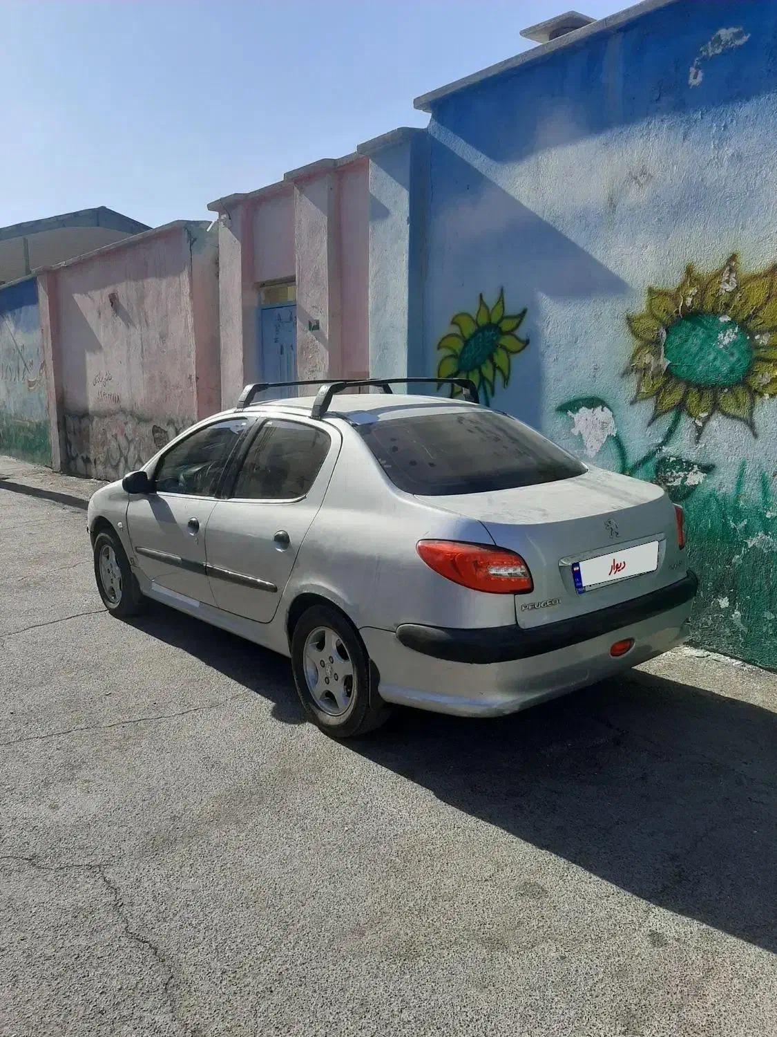 پژو ۲۰۶ صندوق دار v8 - 1386