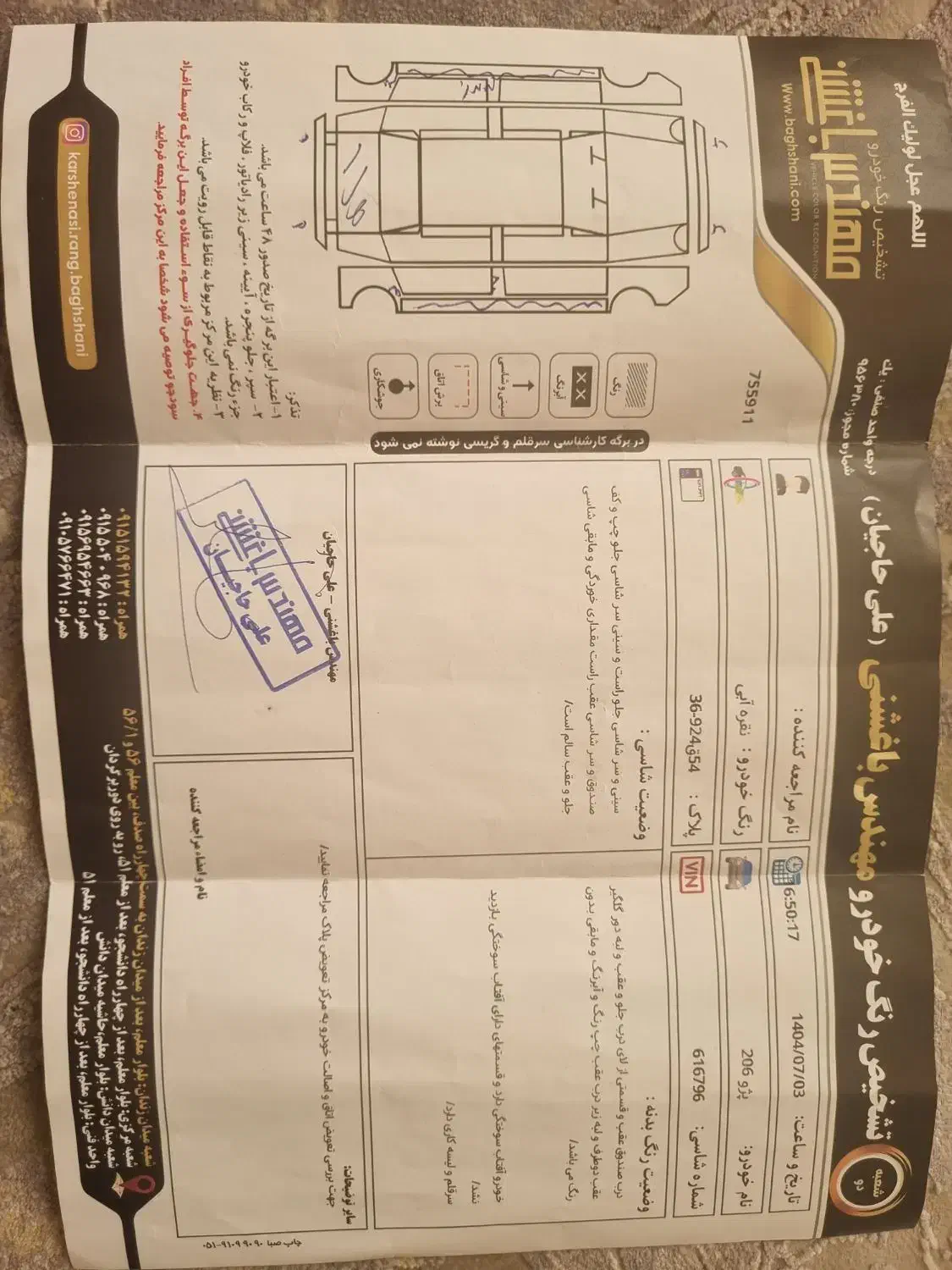 پژو 206 تیپ 2 - 1383