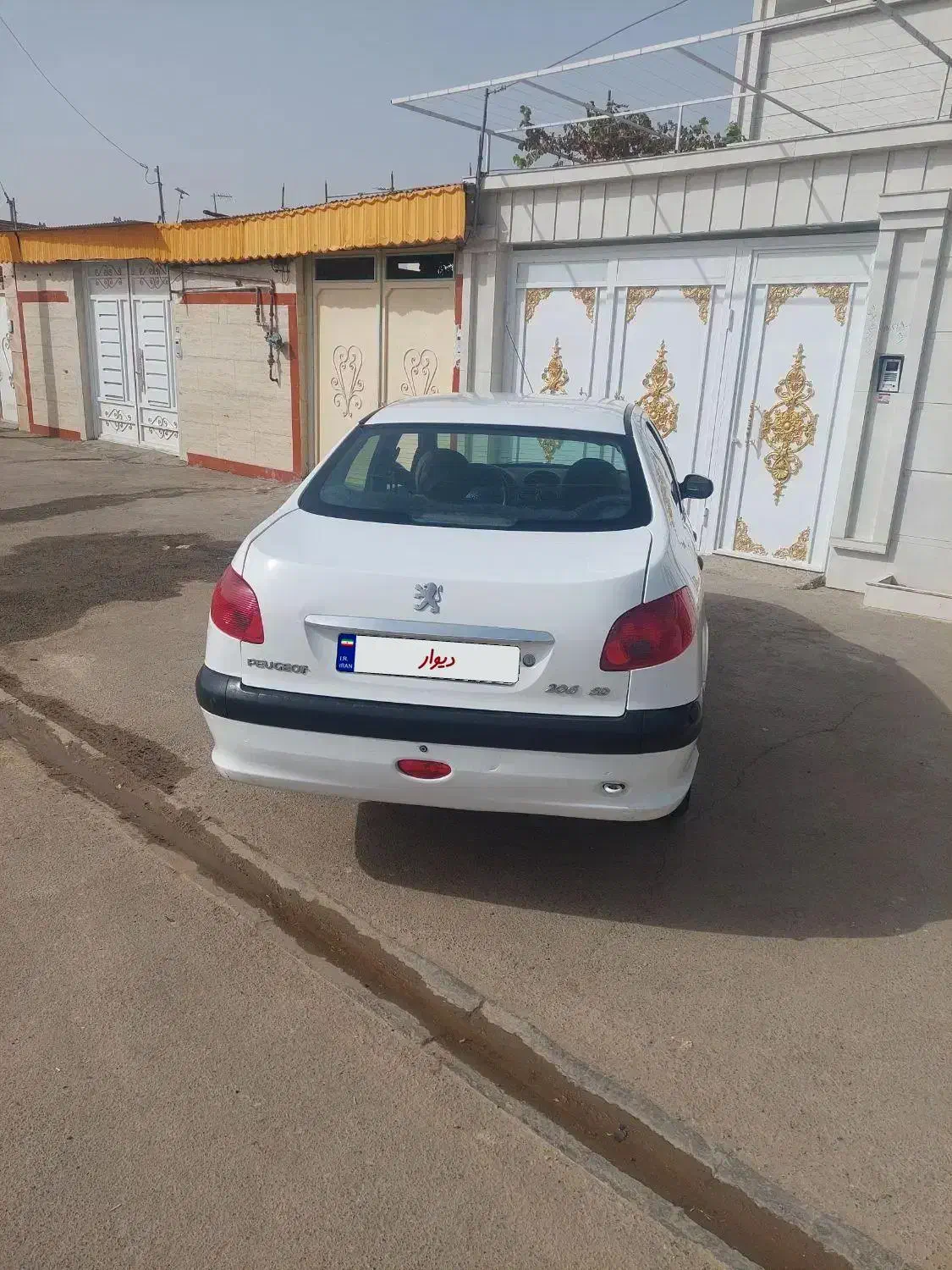 پژو ۲۰۶ صندوق دار v20 - 1390