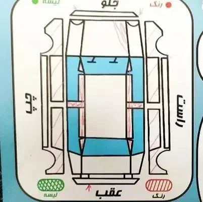 پژو ۲۰۶ صندوق دار v8 - 1395