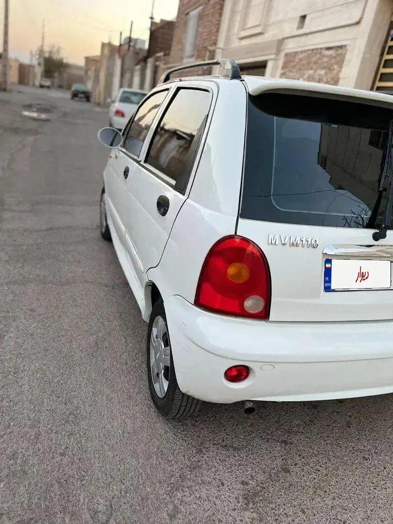 ام وی ام 110 چهار سیلندر دنده ای - 1392