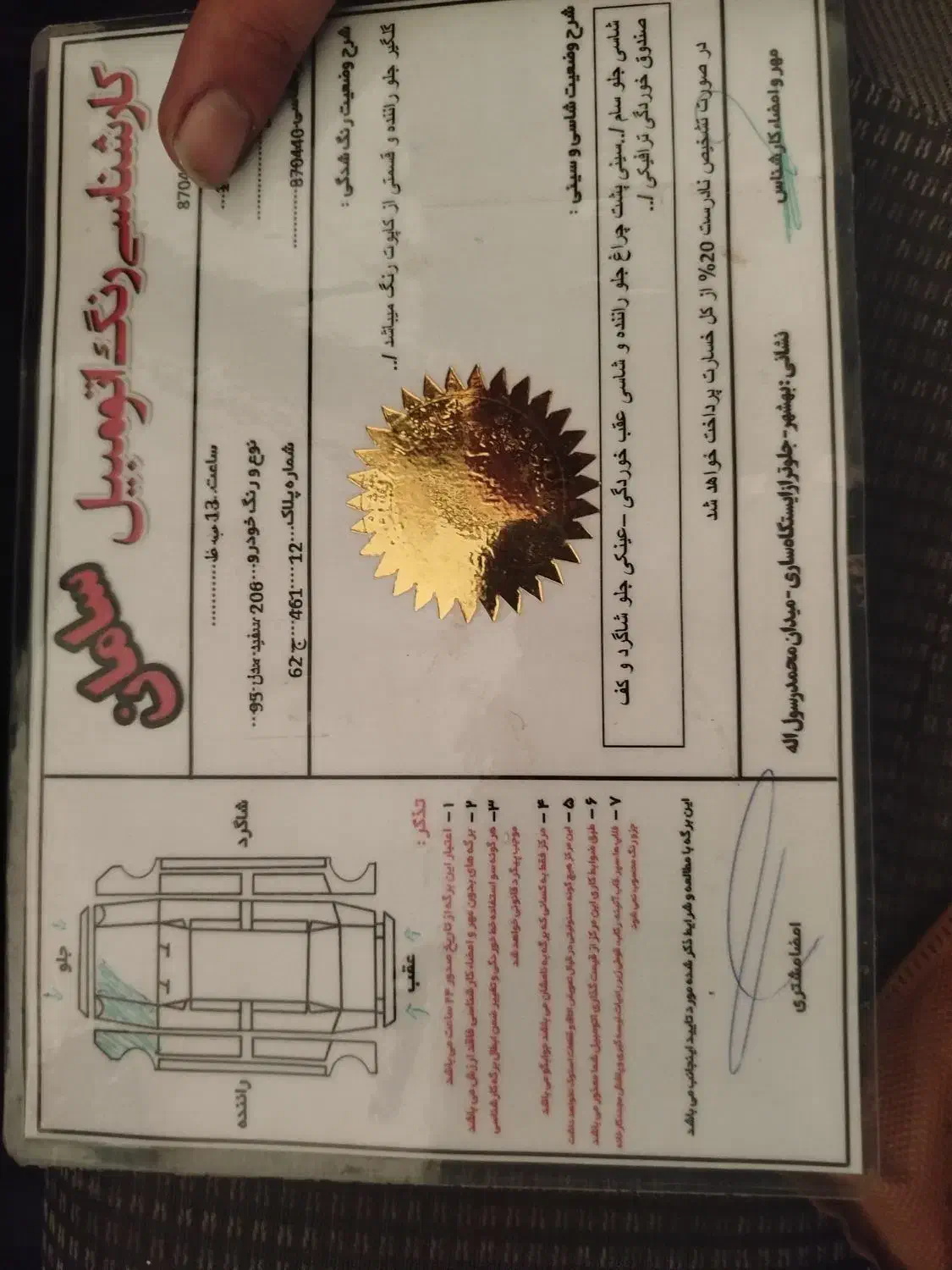 پژو 206 تیپ 5 - 1395