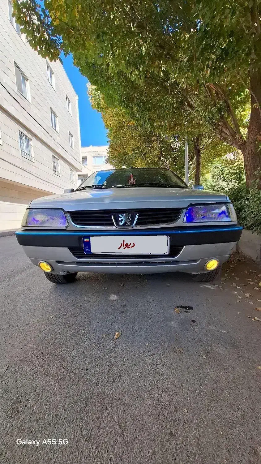 پژو 405 SLX بنزینی  XU7 - 1389