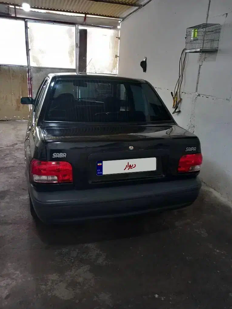 پراید صبا بنزینی - 1386