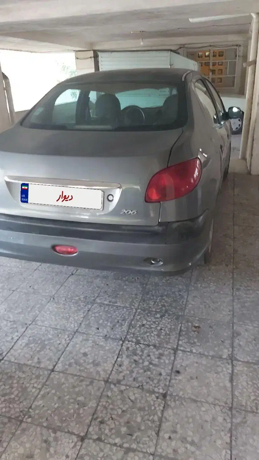 پژو ۲۰۶ صندوق دار v20 - 1388