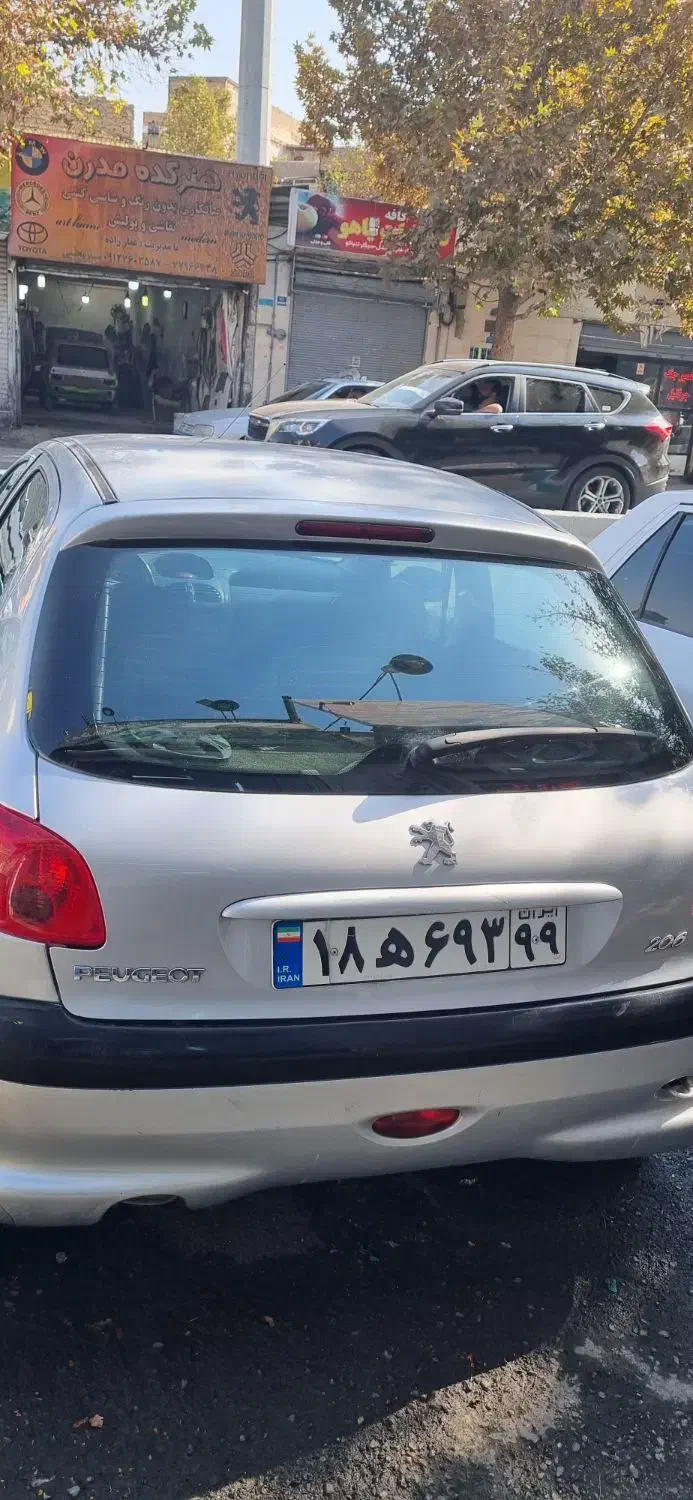 پژو 206 تیپ 2 - 1383