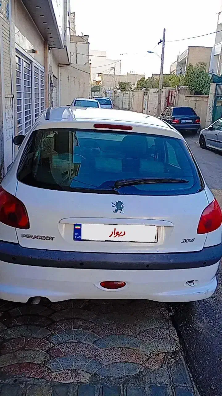 پژو 206 تیپ 2 - 1388