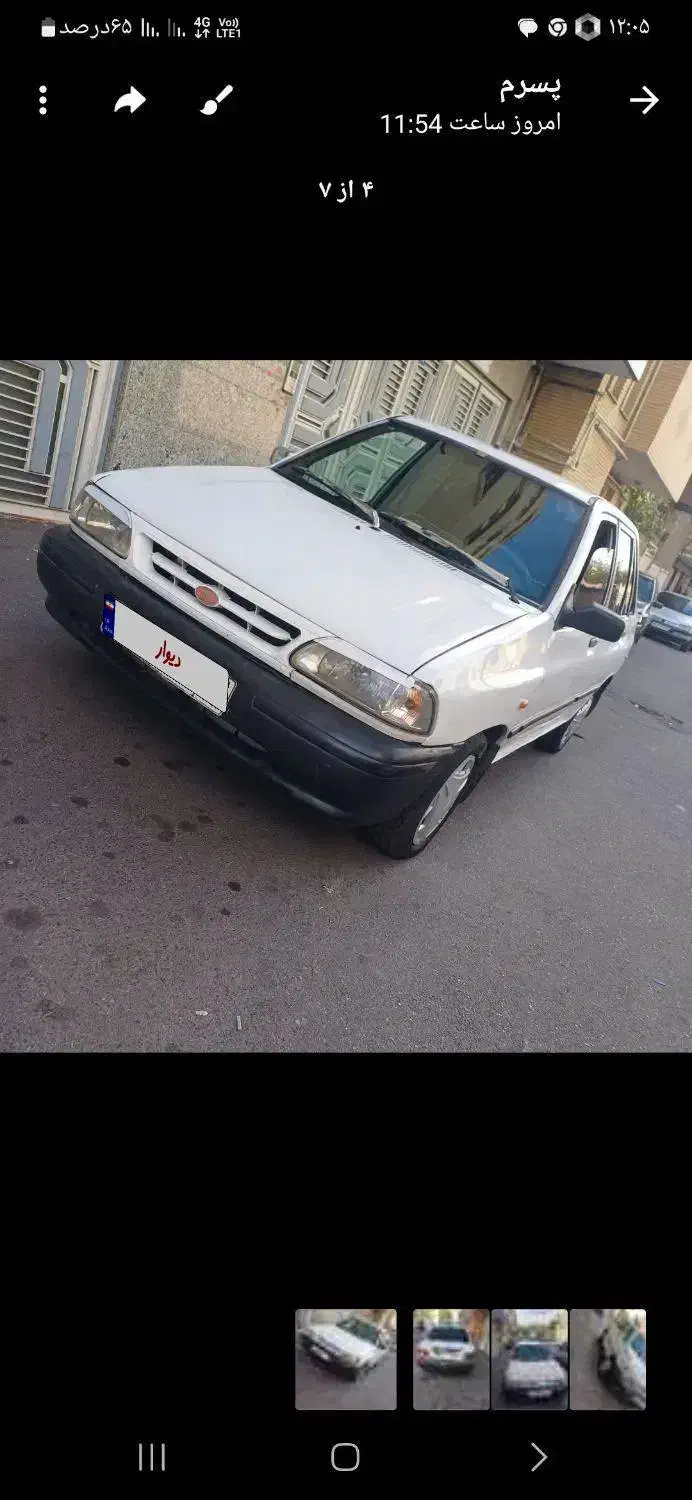 پراید صبا بنزینی - 1389