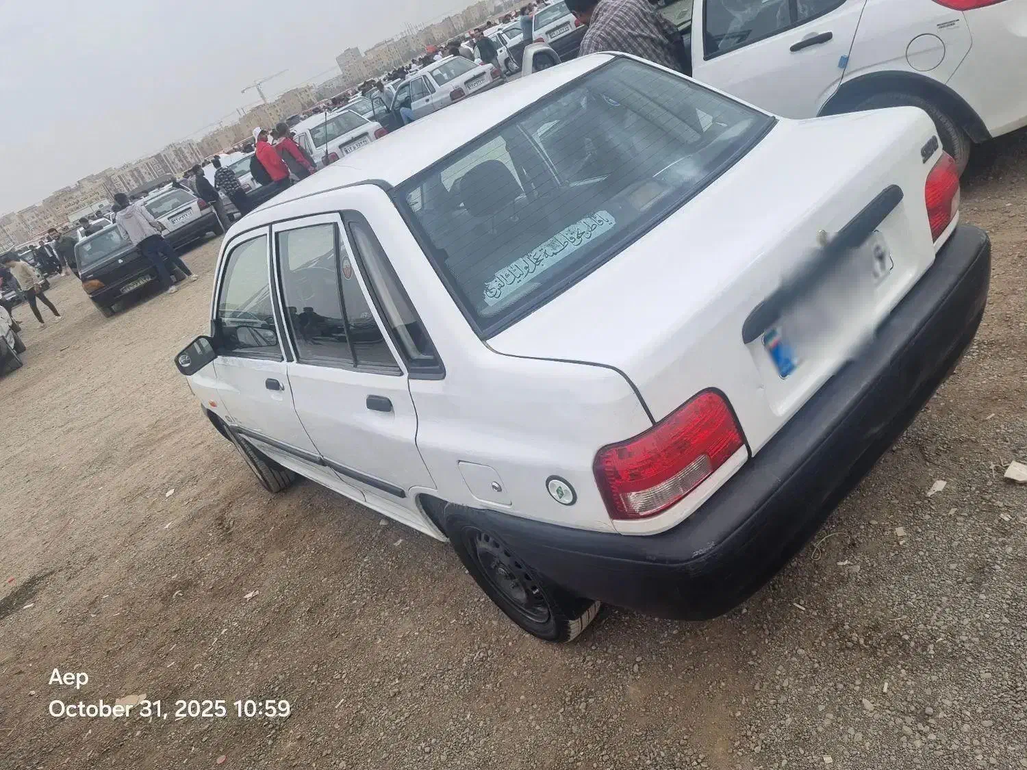 پراید صبا دوگانه‌سوز - 1387