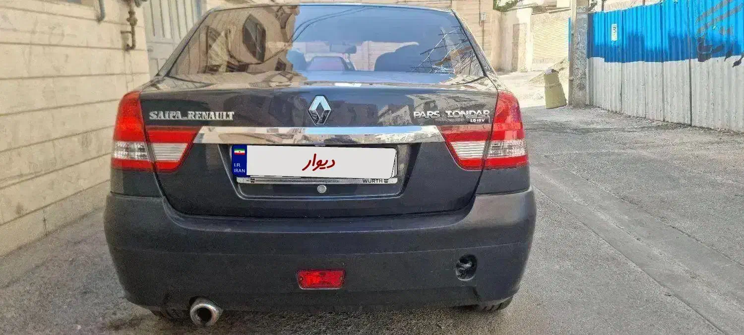 رنو پارس تندر گیربکس JHQ + مولتی مدیا - 1396