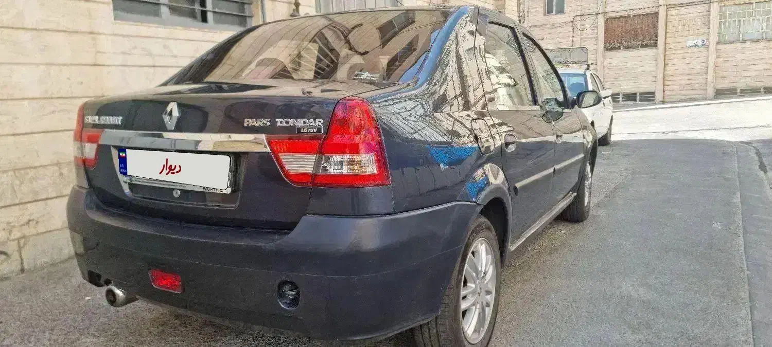 رنو پارس تندر گیربکس JHQ + مولتی مدیا - 1396