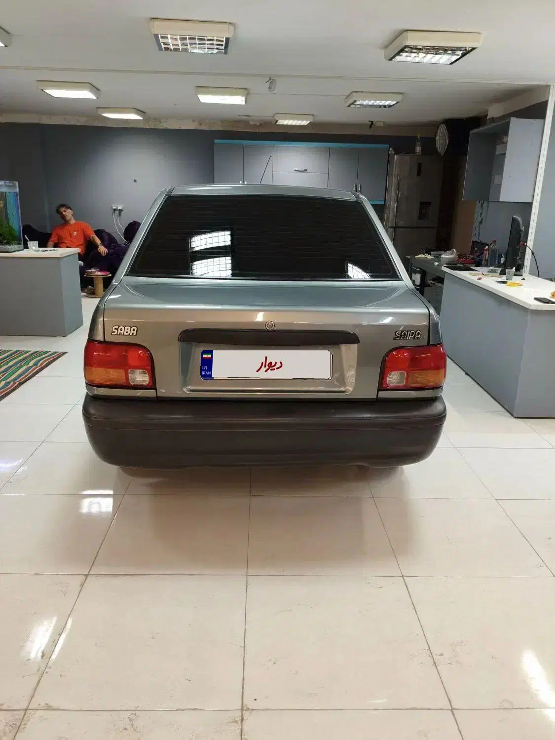 پراید صبا بنزینی - 1386