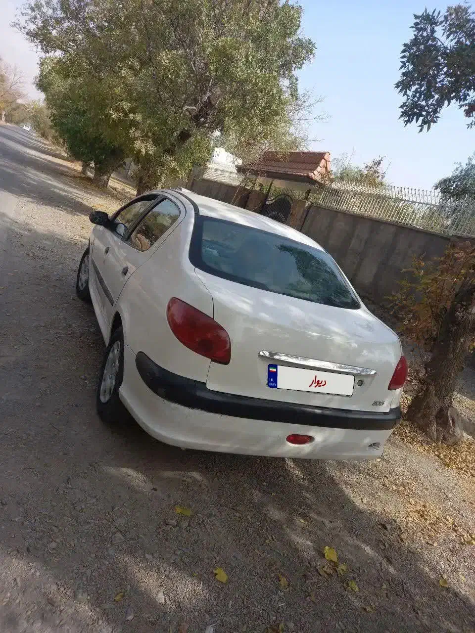 پژو ۲۰۶ صندوق دار v20 - 1388