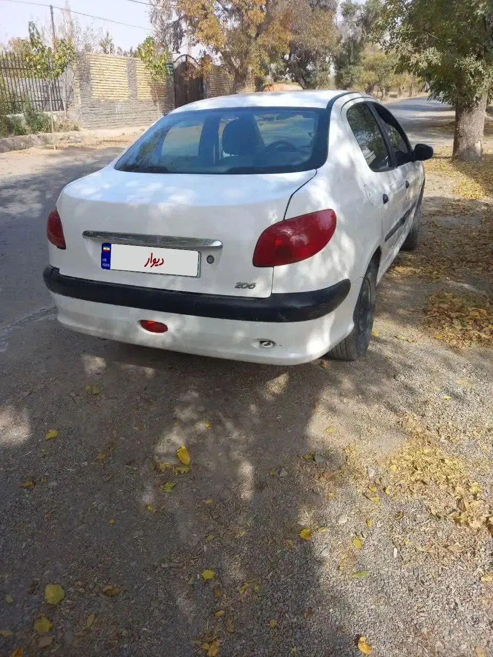 پژو ۲۰۶ صندوق دار v20 - 1388