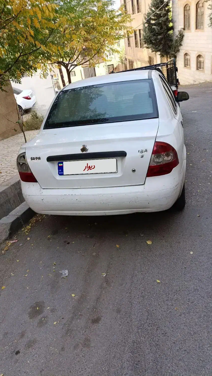 تیبا صندوق دار EX - 1391