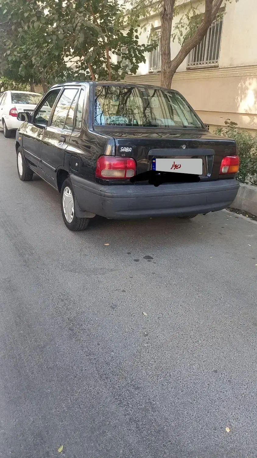 پراید صبا بنزینی - 1386