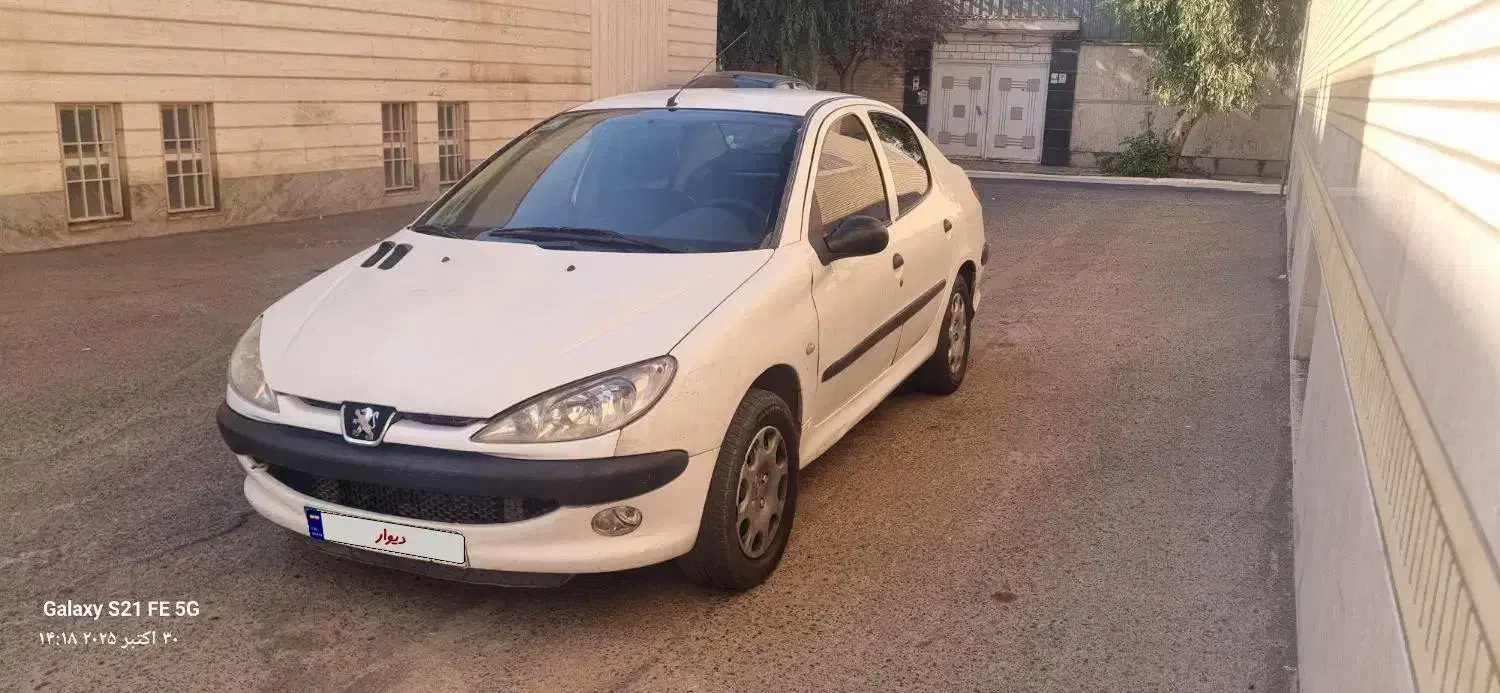 پژو ۲۰۶ صندوق دار v6 - 1388