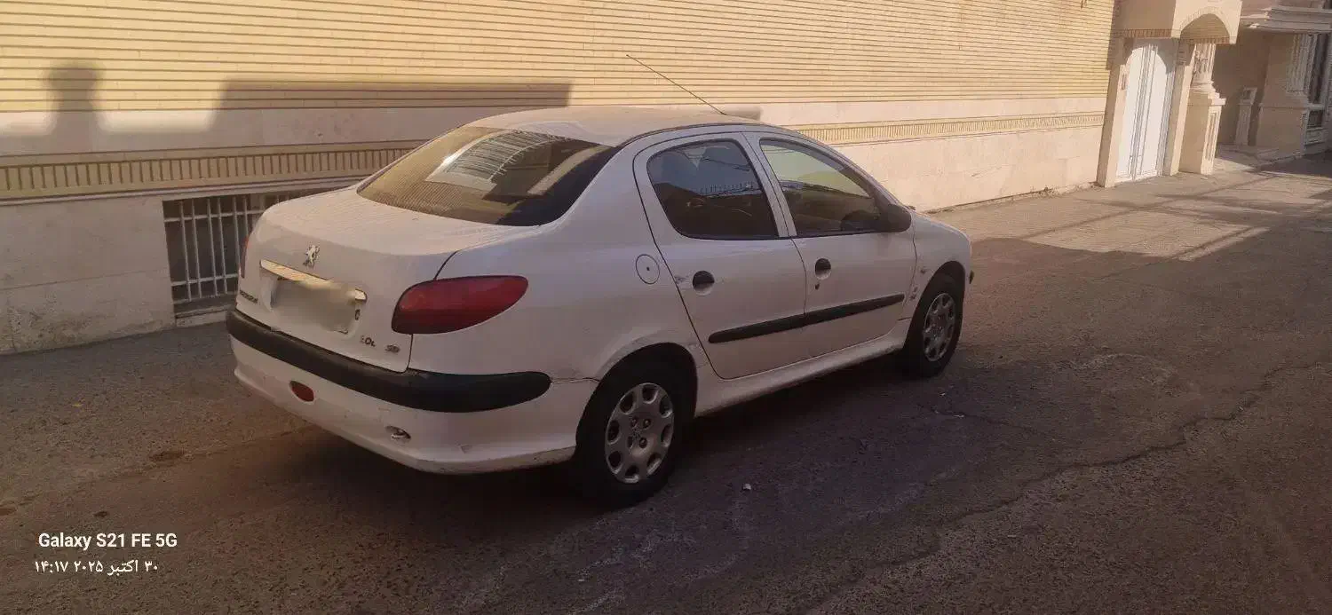 پژو ۲۰۶ صندوق دار v6 - 1388