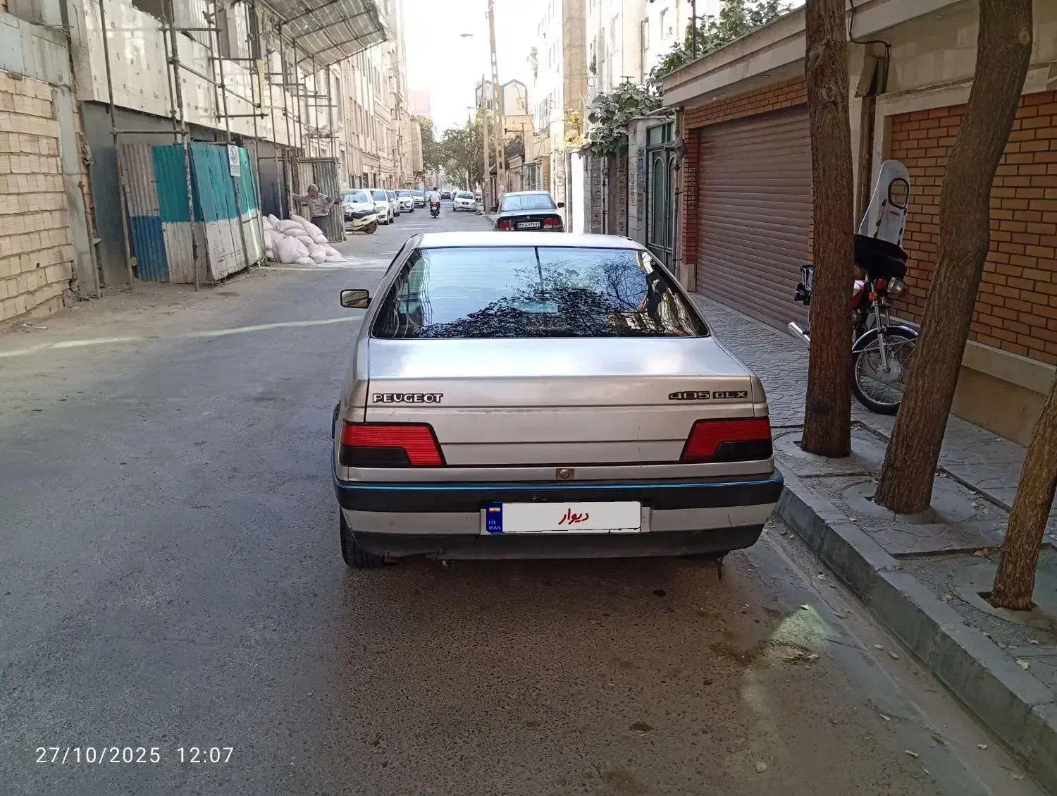 پژو 405 GLX - دوگانه سوز - 1389