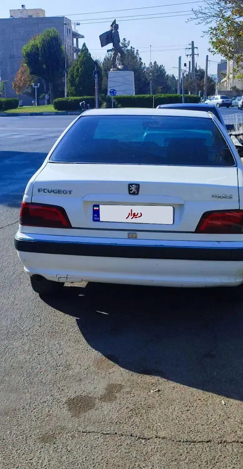 پژو پارس دوگانه سوز - 1388