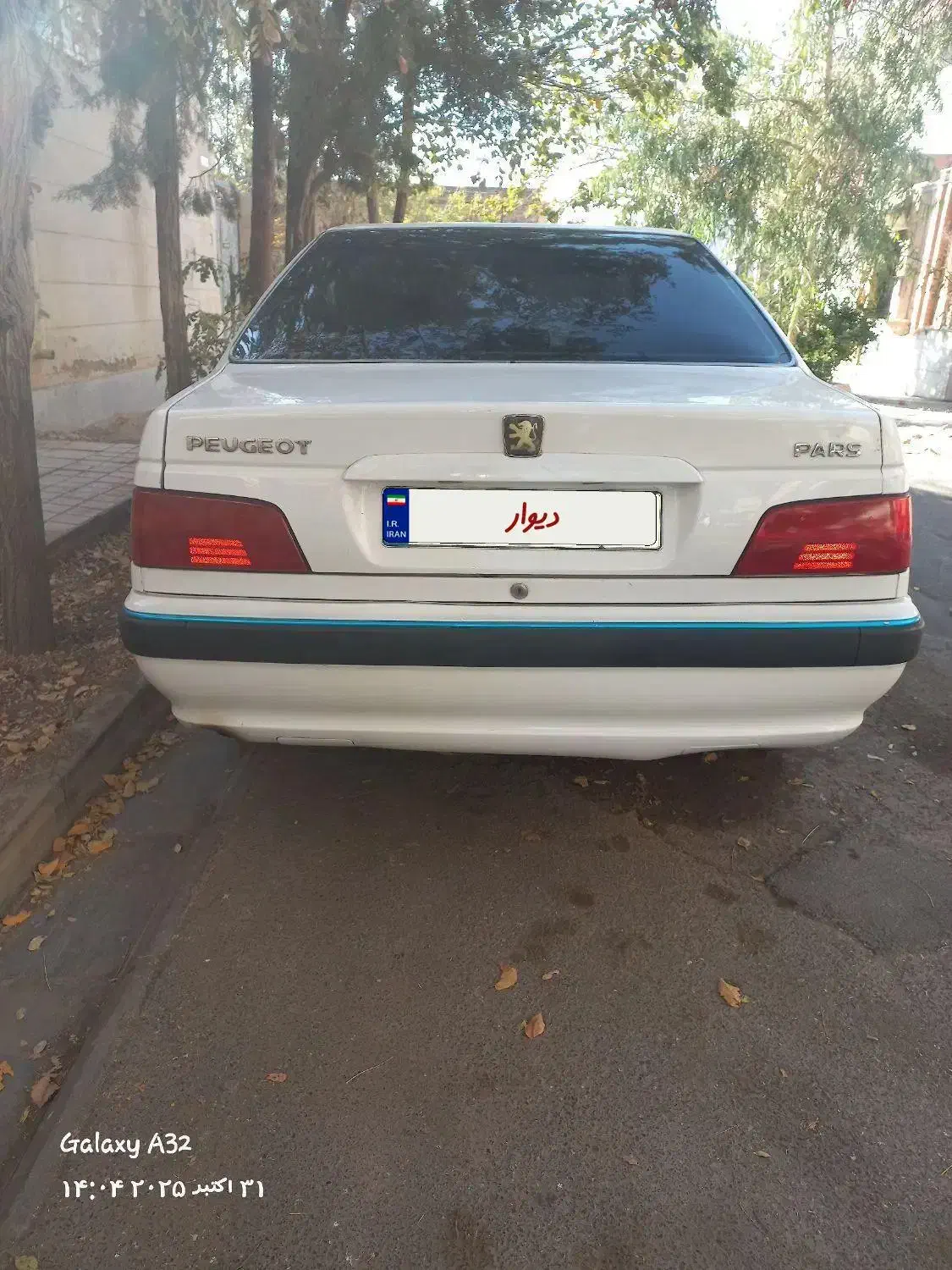 پژو پارس سال - 1391