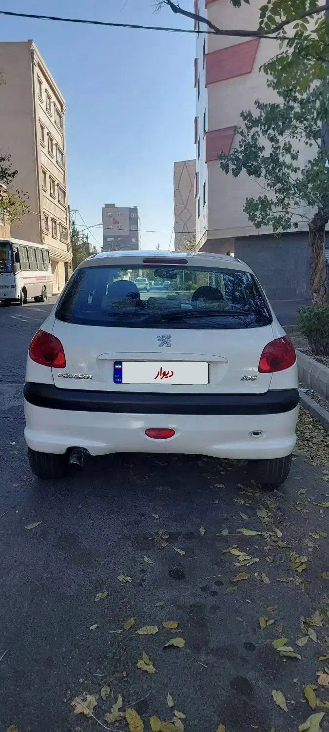 پژو 206 تیپ 2 - 1388