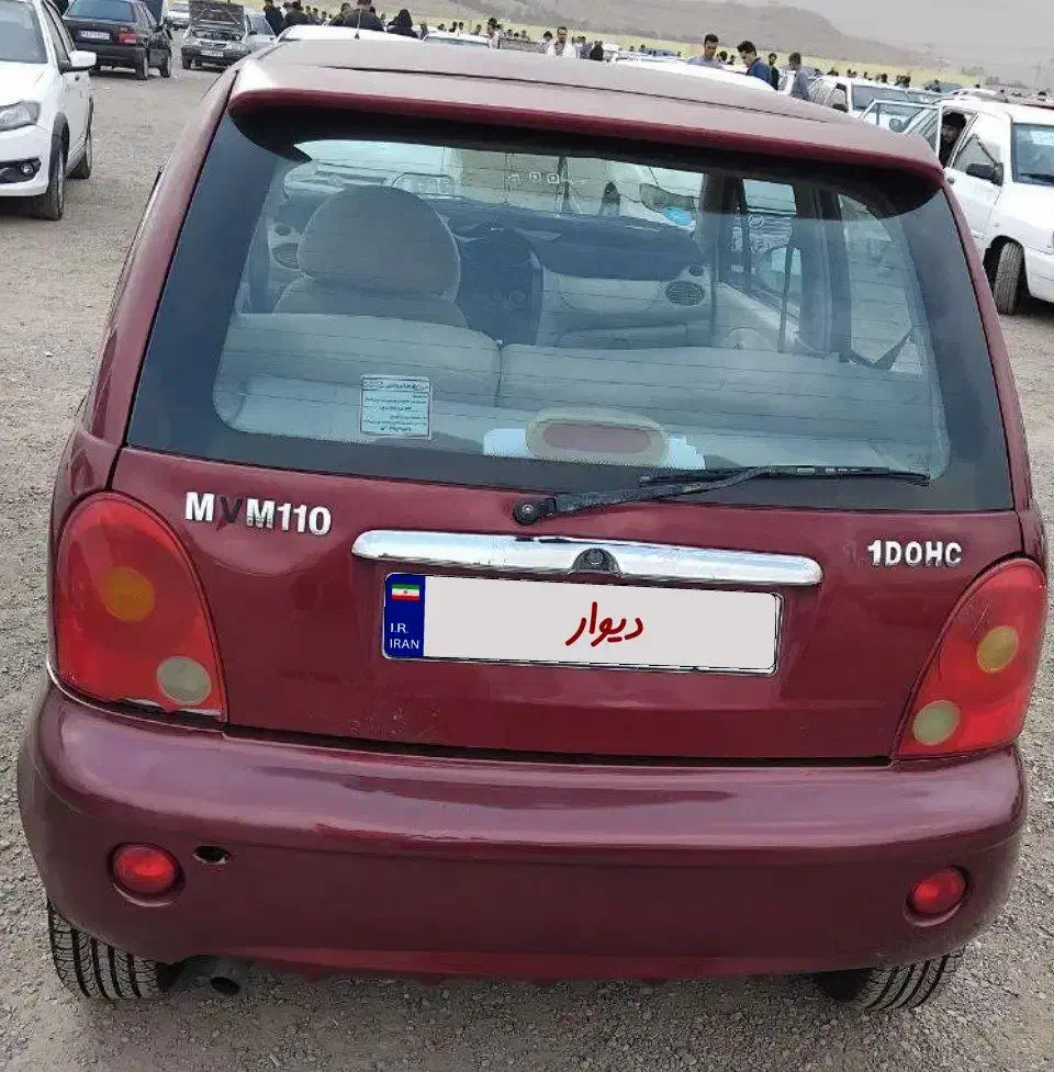 ام وی ام 110 چهار سیلندر دنده ای - 1390