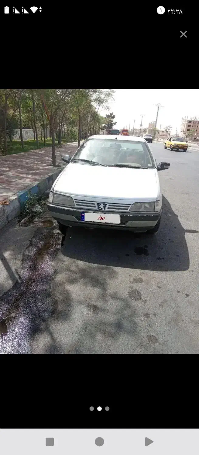 پژو 405 GLX - دوگانه سوز - 1389