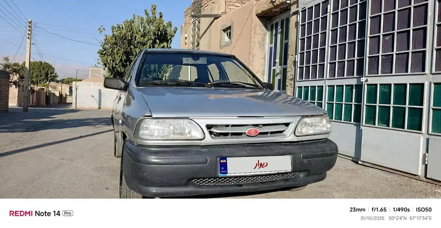 پراید صبا بنزینی - 1386