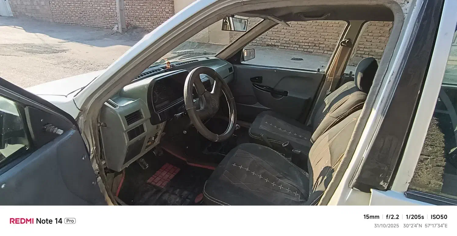 پراید صبا بنزینی - 1386