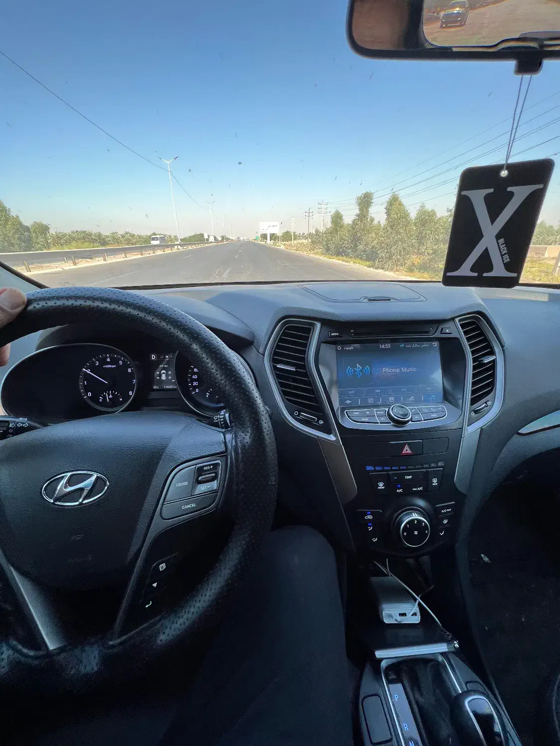 هیوندای سانتافه جی‌ال‌اس ۲.۴ GDI دو دیفرانسیل - 2017