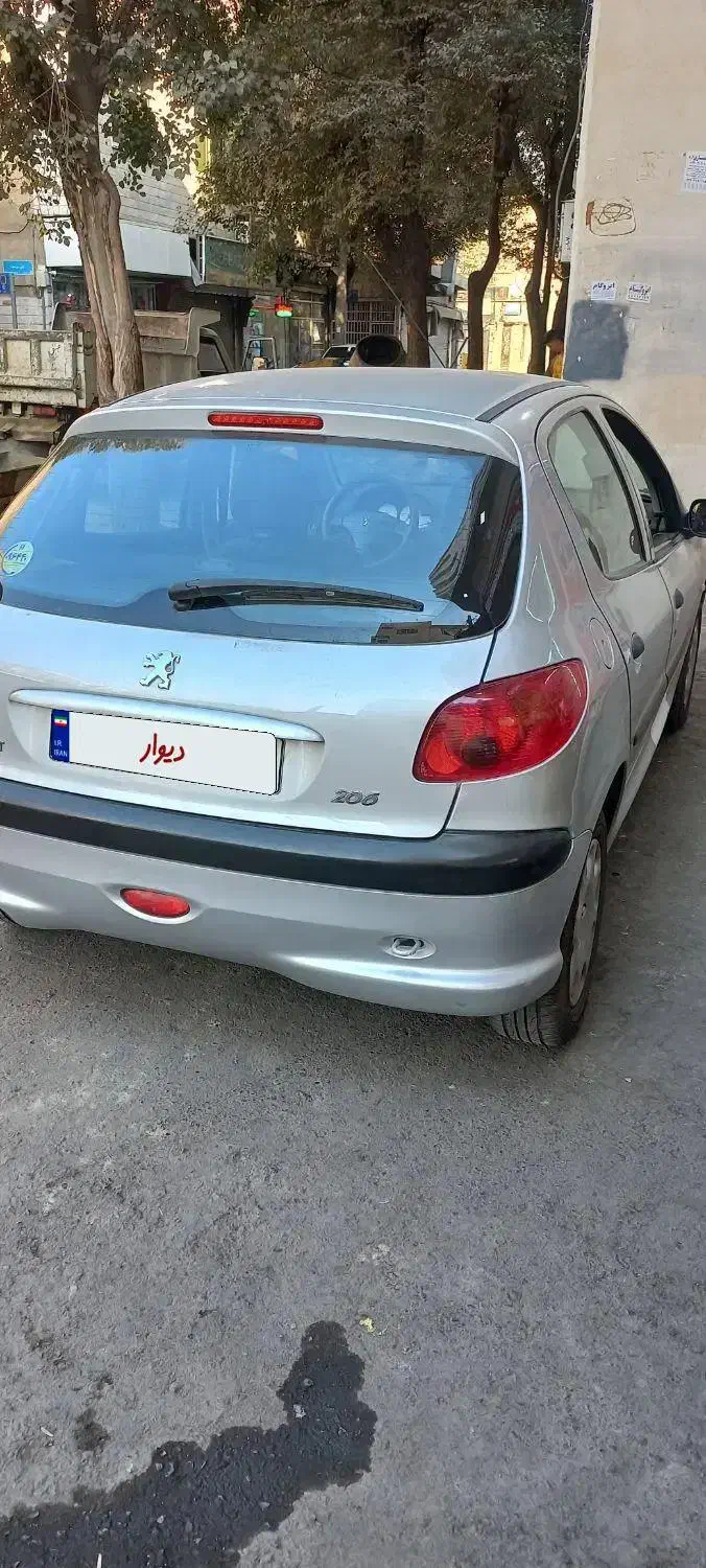 پژو 206 تیپ 2 - 1401
