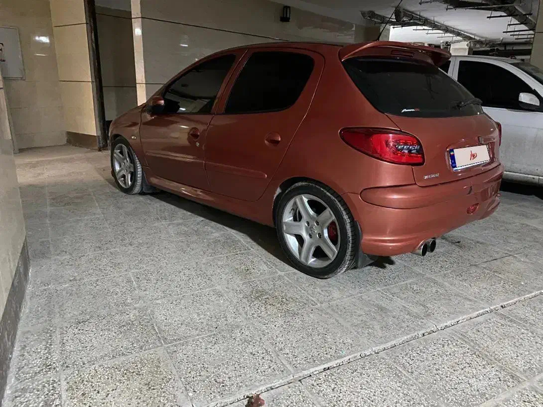 پژو 206 تیپ 5 - 1384