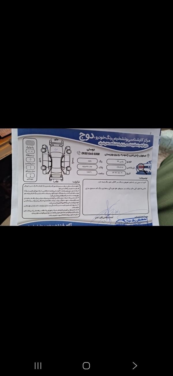 پژو پارس LX - 1399