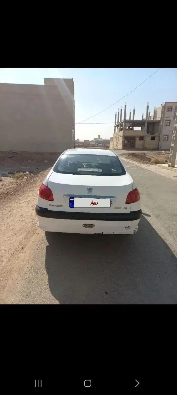 پژو ۲۰۶ صندوق دار v8 - 1391