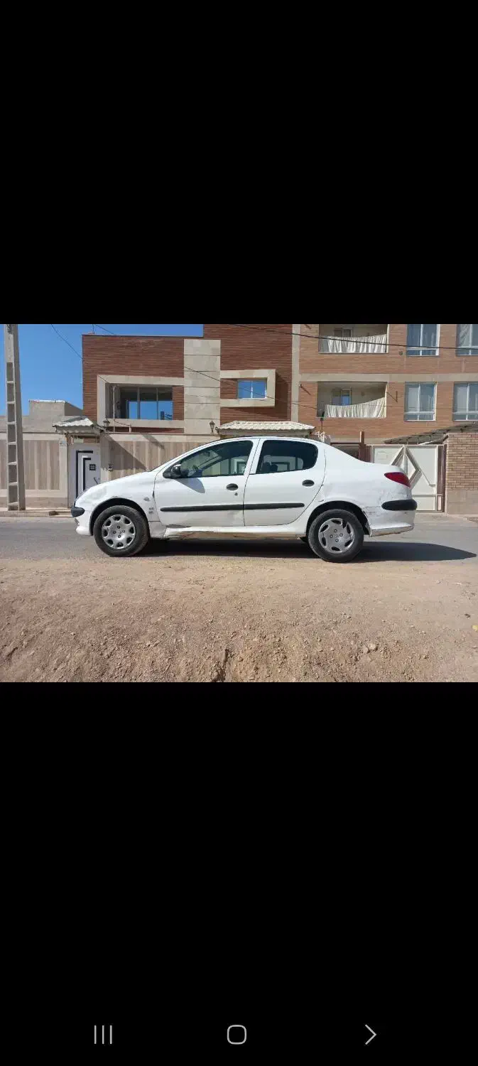 پژو ۲۰۶ صندوق دار v8 - 1391