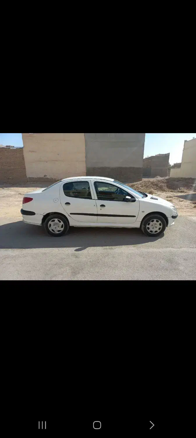 پژو ۲۰۶ صندوق دار v8 - 1391