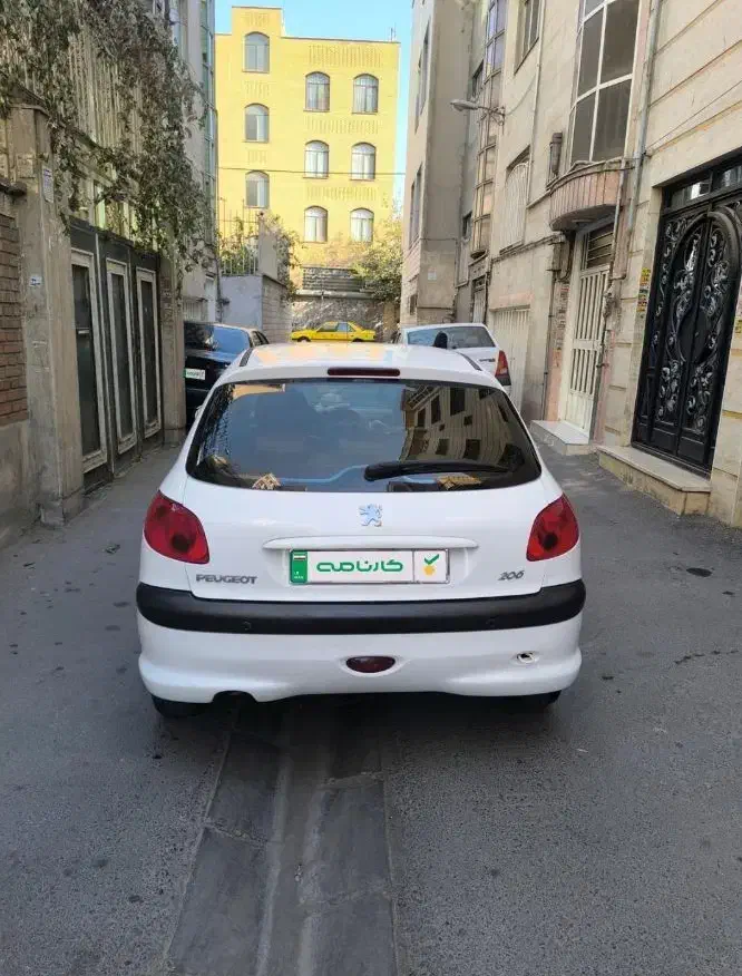 پژو 206 تیپ 2 - 1396
