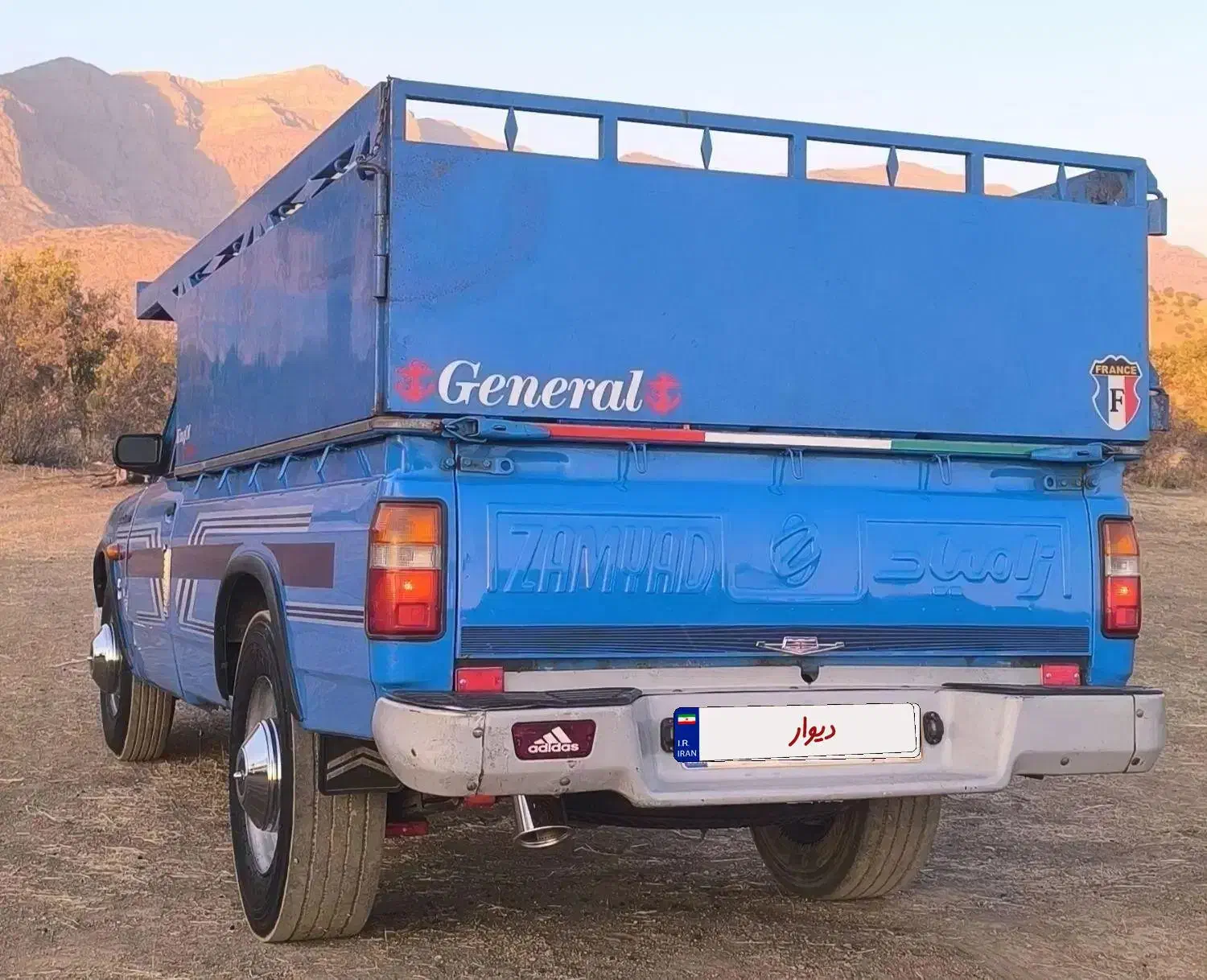 زامیاد وانت نیسانZ24 دوگانه سوز آپشنال - 1402