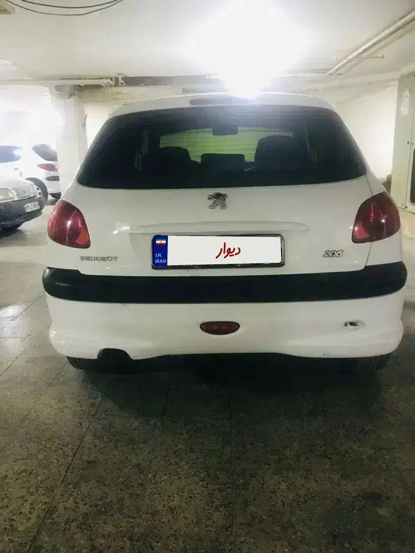 پژو 206 تیپ 2 - 1396