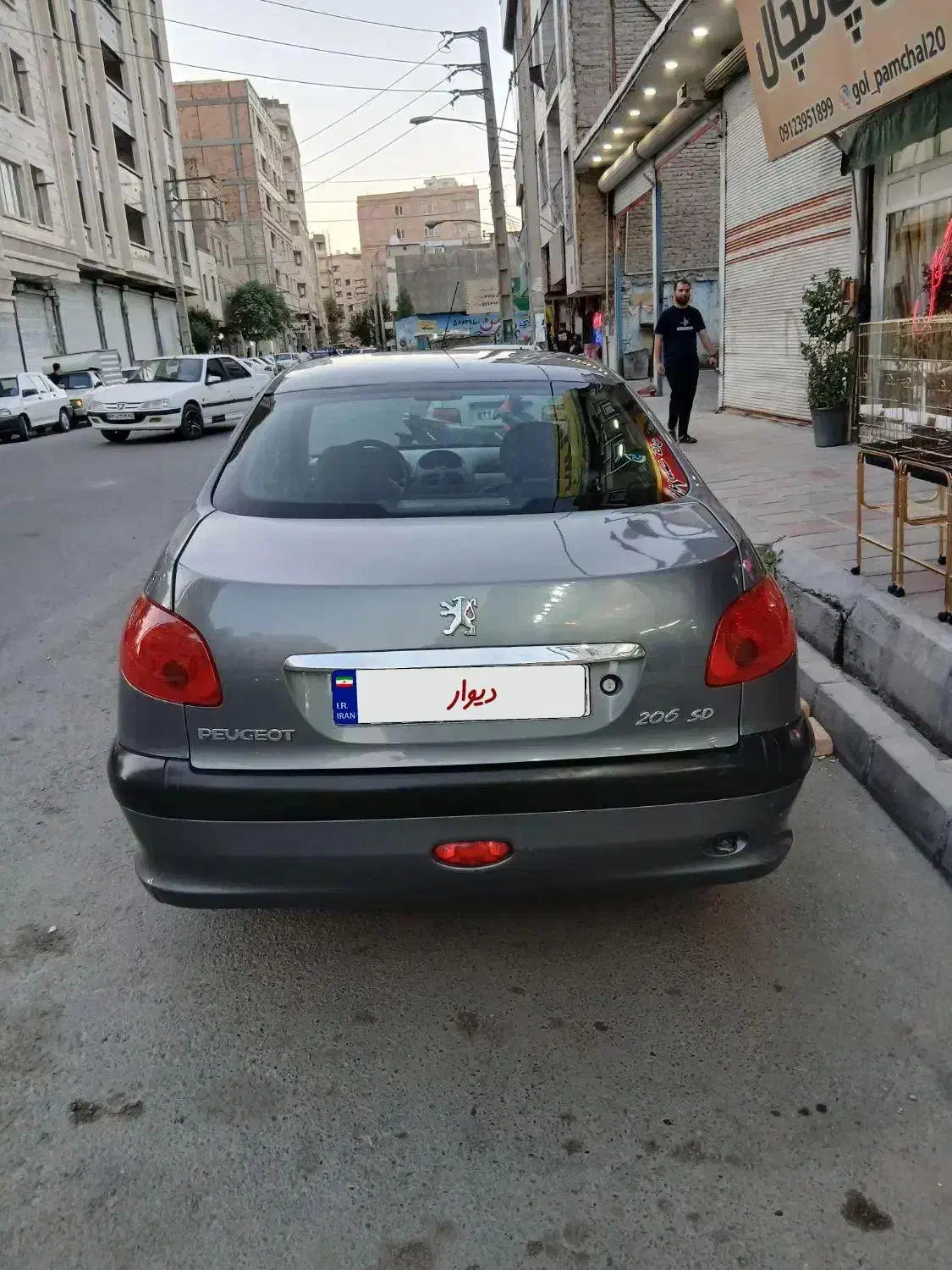 پژو ۲۰۶ صندوق دار v20 - 1389