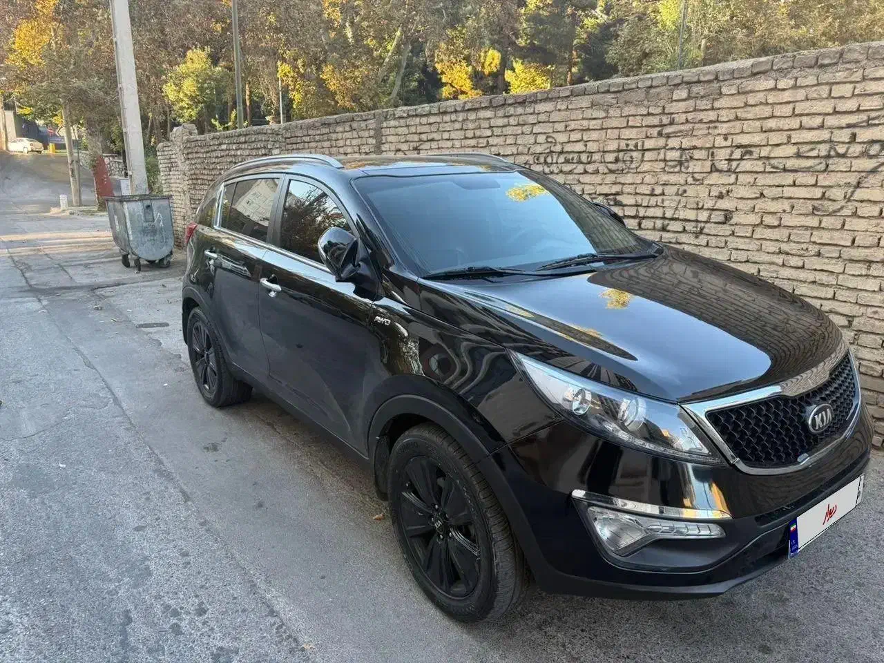 کیا اسپورتیج 4 سیلندر فول 2400cc - 2014