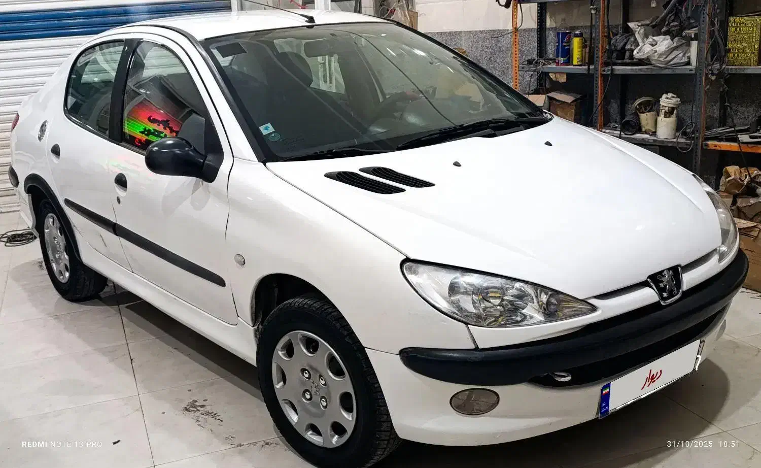 پژو ۲۰۶ صندوق دار v20 - 1390