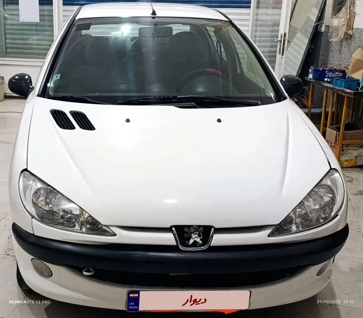 پژو ۲۰۶ صندوق دار v20 - 1390