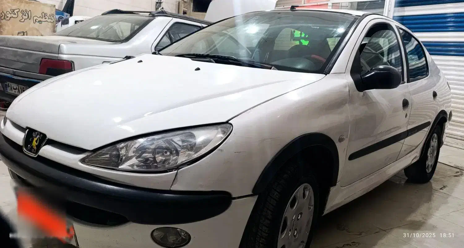 پژو ۲۰۶ صندوق دار v20 - 1390