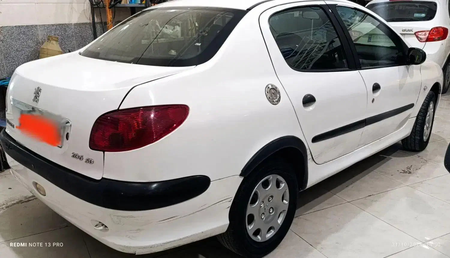 پژو ۲۰۶ صندوق دار v20 - 1390