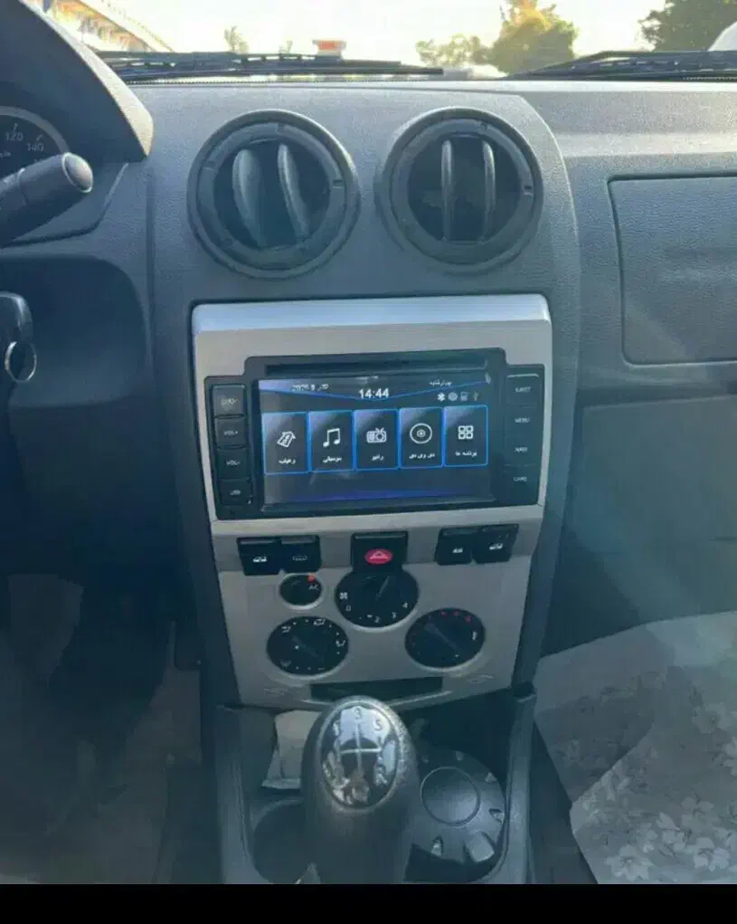 رنو پارس تندر گیربکس JHQ + مولتی مدیا - 1395