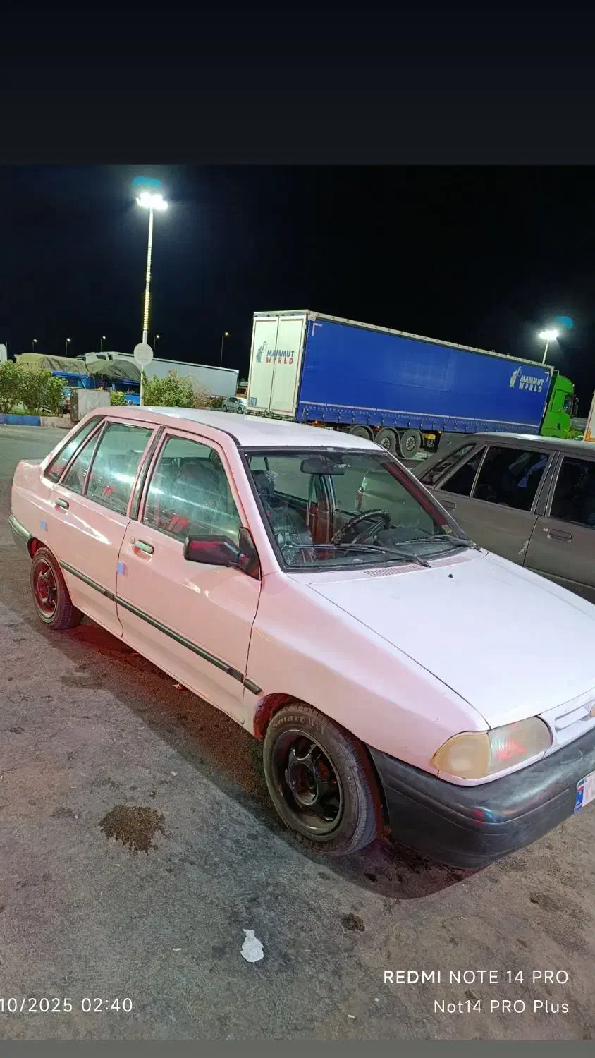 پراید صبا بنزینی - 1381