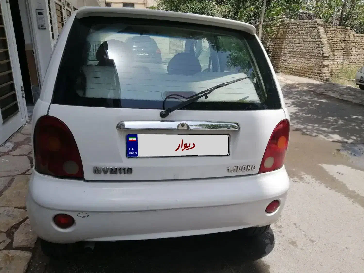 ام وی ام 110 چهار سیلندر دنده ای - 1389